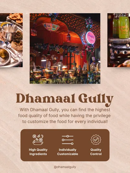 My promise to you: high quality ingredients, individually customizable menus, and strict quality control. I ensure the best fusion food experience in town.
