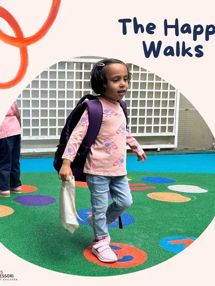 The happy walks into school each morning are a testament to the welcoming and joyful environment we've created.