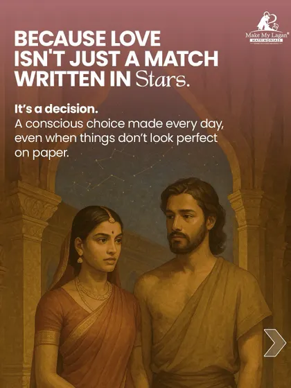 Love isn't just a match written in stars. It's a conscious decision made every day, even when things don't look perfect on paper, as the story of Savitri and Satyavan teaches us.