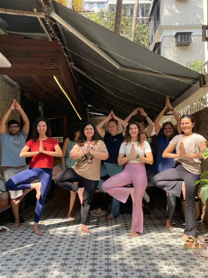 A fun group photo after a workshop. The smiles and sense of connection are what make these gatherings so special.
