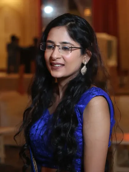 Another shot of my self-makeup look. A soft smokey eye and glowing skin is my go-to for parties.