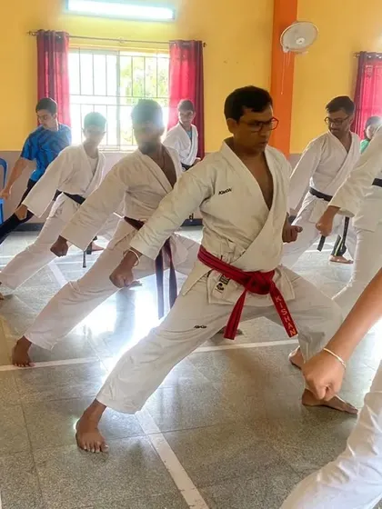 These images capture various moments from our training sessions and grading exams at different dojos, including Marathahalli and Malleshwaram, and at community events. Each picture shows the hard work and dedication that is central to our teaching philosophy.