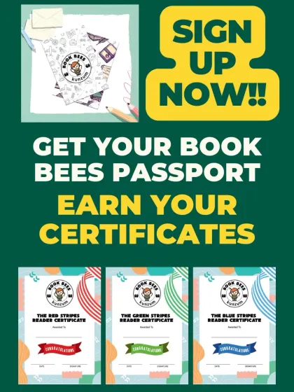 The Book Bees Passport is your child's ticket to tracking their reading journey. As they read, they earn colorful reader certificates that celebrate their progress and keep them motivated.