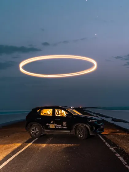 I read a quote that said, "Become a person who says he is going to do something, and just do it." That stuck with me. This "100 Days of Flying" project is me living that quote, chasing my dreams one flight at a time.
