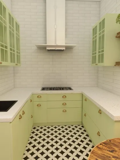 A collection of our 3D design concepts, showcasing various styles, color combinations, and layouts for kitchens, bedrooms, and living rooms. This is the first step in bringing your dream home to life.