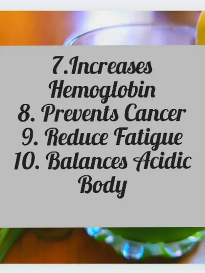 The benefits of wheatgrass juice continue. It helps increase hemoglobin, reduces fatigue, and balances an acidic body. Its antioxidant properties may also help in preventing certain types of cancer.