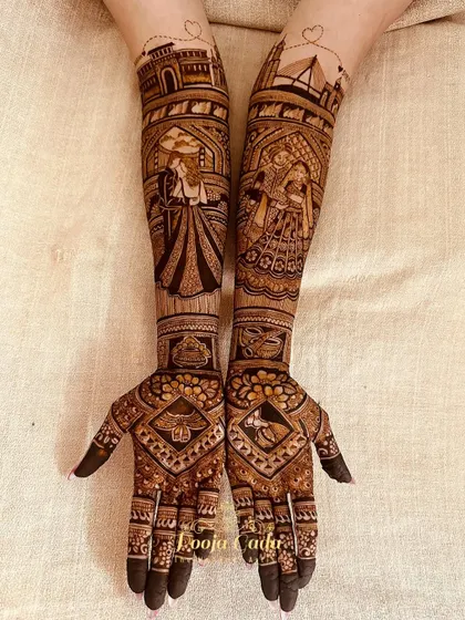 Another view of the San Francisco design, highlighting the beautiful couple portraits and skyline details.