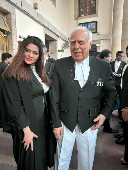 Standing with Senior Advocate Kapil Sibal ji, the 2024 President of the Supreme Court Bar Association. Being an active part of the highest legal circles in the country allows me to stay at the forefront of my profession and fight more effectively for you.