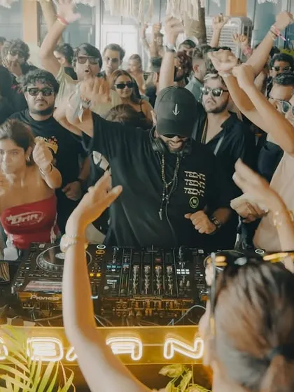 The connection with the crowd is everything. This moment from a daytime set at Noise Goa captures the pure joy and energy exchange that happens when the right track hits at the perfect time.