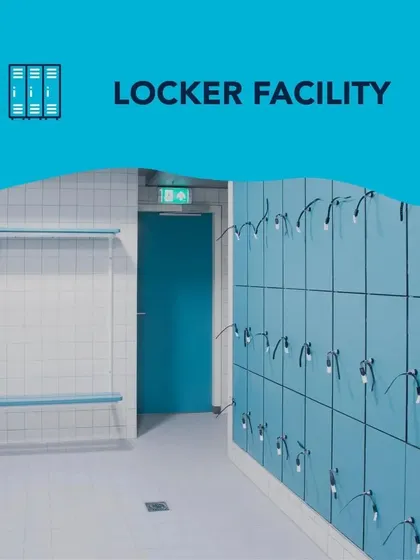 Our locker facilities are clean and secure, giving you peace of mind while you enjoy your time in the pool.