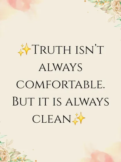 A direct and honest tip inspired by the Queen of Swords. Truth isn't always comfortable, but it is always clean. It cuts through confusion and provides the clarity needed to move forward.
