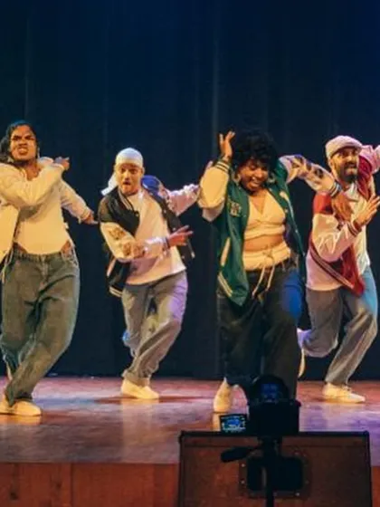 Our dream team of instructors takes the stage. Their performance is a showcase of the skill, creativity, and passion that they bring to every class.
