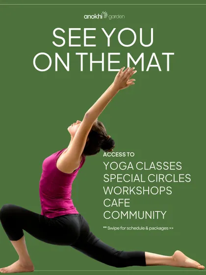 See you on the mat. Our memberships give you access to a wide range of yoga classes, special circles, and workshops to support your wellness journey.