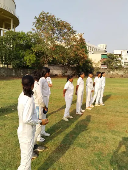 The girls' selection trials at our Chinchwad center. This is where we identify and nurture the next generation of women cricketers.