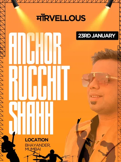 Tonight, it's time to rock Bhayander. A poster for a live show with Jasmin Gala.