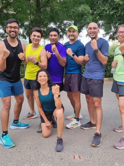A mix of seasoned runners and new faces, all united by the goal of getting better. This is the supportive environment of GRR.