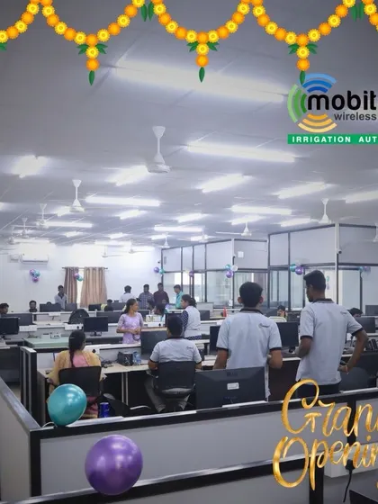 The new, state-of-the-art R&D office space, with a seating capacity for 70 engineers.