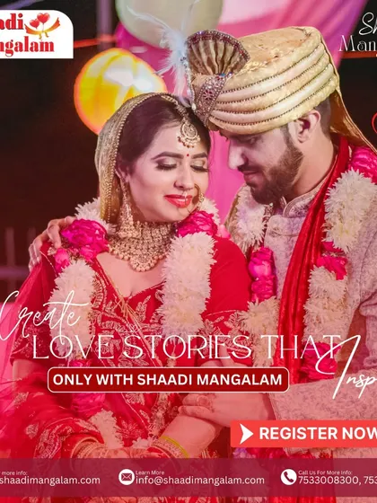 We help create love stories that inspire. This couple's loving embrace captures the essence of a successful match made through our service.