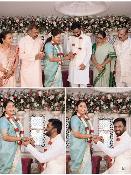 The ring exchange is a pivotal moment. I capture it from different angles, including the blessings from family, to tell the complete story of the ceremony.