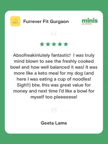 This review made me smile. It's true, my meals are like a keto diet for dogs because they are high in protein and healthy fats, not empty carbs. I'm glad you see the value and quality in every bowl.
