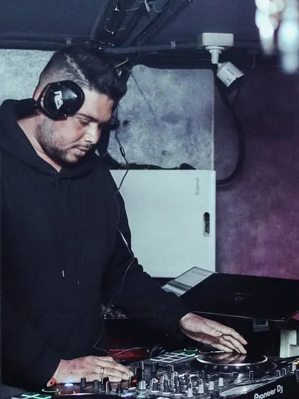 Passion drives perfection. A candid moment of me scratching on the turntable at Ringout Vashi.