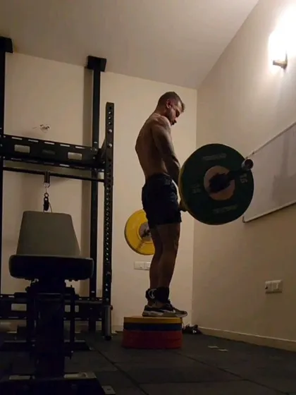 This is part of my rehab and rebuilding process. I continued to stay active and train around the injury, focusing on calming the tissue down and then building it back up, stronger than before.