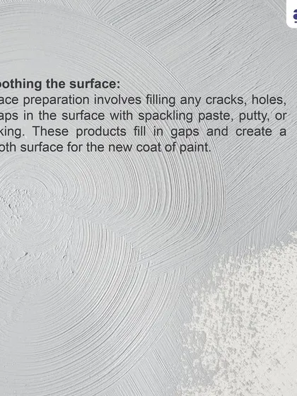We meticulously fill any cracks, holes, or gaps with professional-grade spackling paste or putty. This surface smoothing process is key to eliminating imperfections before any paint is applied.
