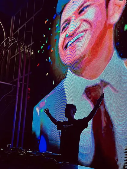A tribute to a legend, Appu Sir. Playing his songs and seeing his face on the screen while the crowd sings along is a deeply emotional and powerful moment we share together.