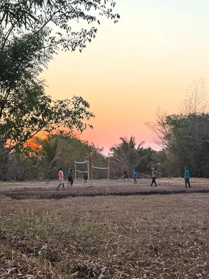 As the sun sets, our staff and guests often gather for a friendly game of volleyball. It is a wonderful way to unwind and enjoy the community spirit.