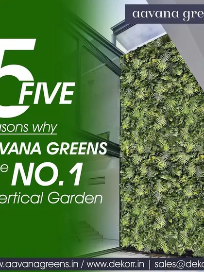 This graphic explains the top five reasons why clients choose my vertical gardens, including a wide choice of designs, millions of happy customers, and a warranty on all products. It’s a promise of quality and satisfaction.