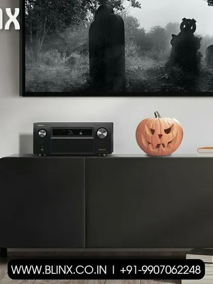 This Denon network AV receiver is a premium 9.2 channel unit that provides the processing power for advanced surround sound formats like Dolby Atmos, DTS:X, and Auro 3D, creating a truly three dimensional sound field.