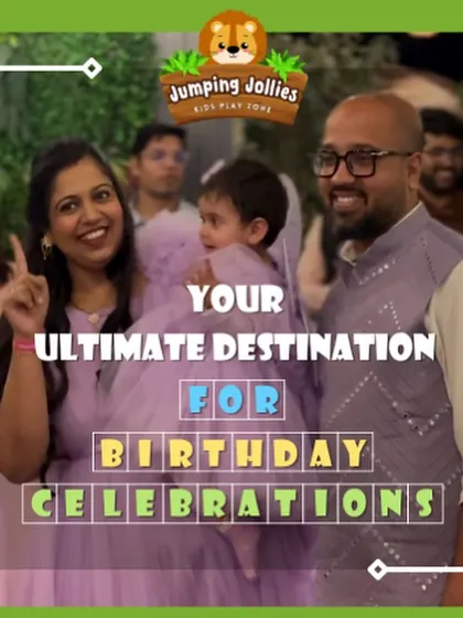 Your ultimate destination for birthday celebrations. A happy family poses together, capturing the joy of the day.
