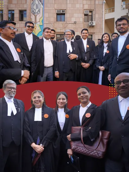 A collage highlighting the diverse group of lawyers, both men and women, who are part of this movement. Their support is the foundation of our campaign for change.