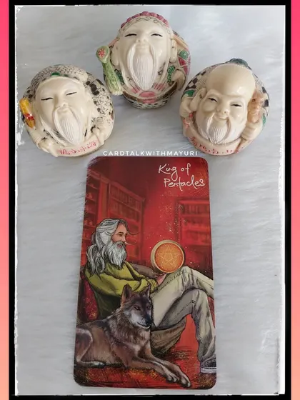 For those who chose card 1 in May, the King of Pentacles, the month is about patience, determination, and leadership. It brings clarity on your goals and the drive to plan for an abundant future.