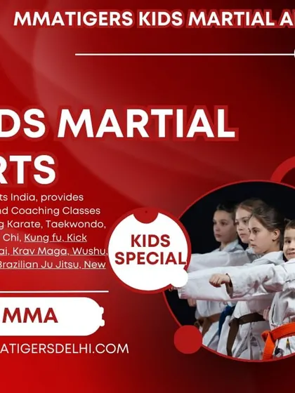 My academy provides a comprehensive kids' martial arts program, covering MMA, Karate, Taekwondo, Boxing, and more.