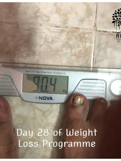 Day 28, and the results are clear. My programs are designed to show tangible results in less than a month, motivating you to continue your health journey.