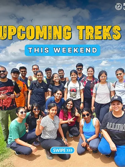 A general announcement for our upcoming weekend treks, inviting you to join the fun.