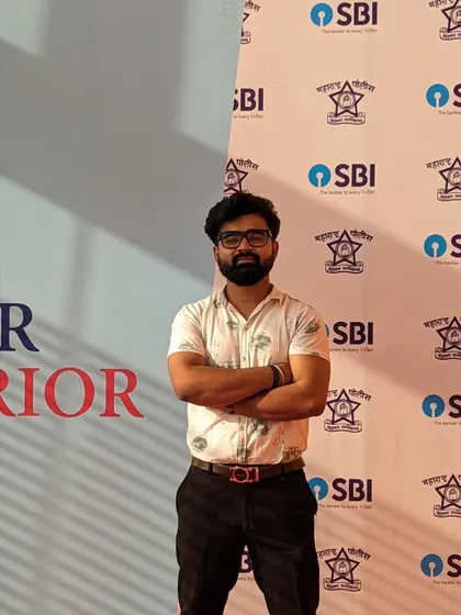 At an event for the Cyber Crime Investigation Department (CCID) and SBI. Always ready to perform.