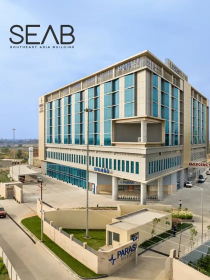 The Paras Yash Kothari Hospital in Kanpur, featured in Southeast Asia Building magazine, is a 430-bed tertiary care facility created by transforming a derelict structure. The design brings essential healthcare services to both urban and rural communities.