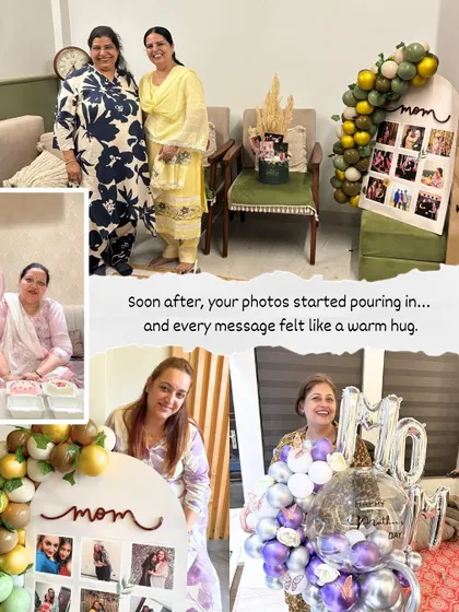 Soon after Mother's Day, your photos started pouring in. Seeing our bouquets and memory boards in your homes with your happy moms feels like a warm hug to us.