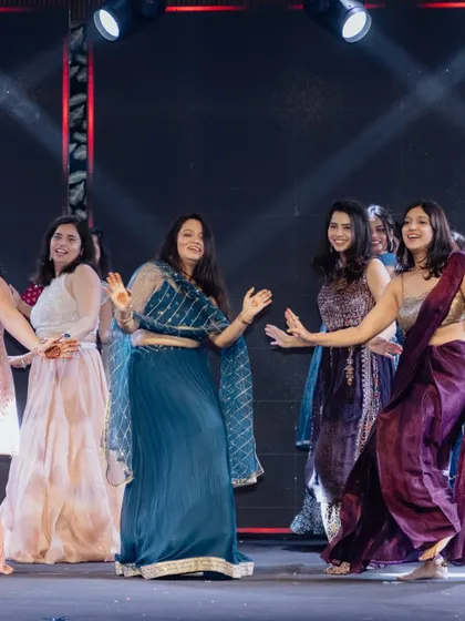 The ladies of the family showing off their moves. I make sure my choreography is fun and accessible for all ages and dance levels.