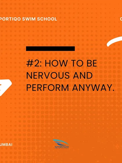 Lesson two: how to be nervous and perform anyway. Whether it is your first time in deep water or the start of a race, swimming teaches you to manage your nerves and execute under pressure.