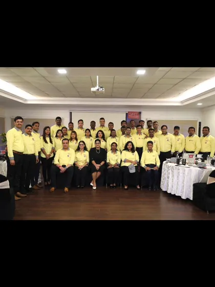 The full team from GRT Hotels, a fantastic group of professionals committed to excellence. Group photos like this mark the successful conclusion of an impactful day of learning and development.