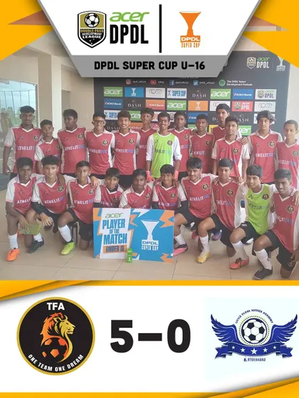 A 5-0 win for our U16 team to kick off their DPDL Super Cup campaign in Bangalore.