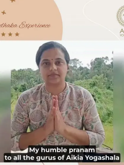 We are deeply grateful for the heartfelt feedback from our students. This testimonial from our Navratri meditation sadhana inspires us to continue sharing these sacred practices.
