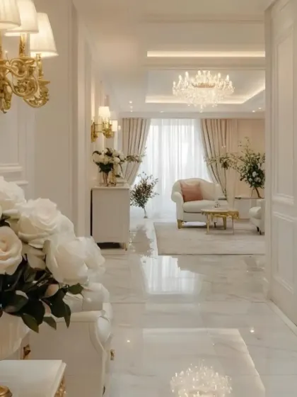 A glimpse into a classic, elegant home, showcasing the high-end finish you can expect from our team.