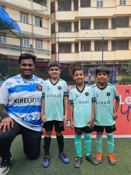 Kicking off the MDFA journey with a massive 14-0 win for our U7 boys against Shelar FC.