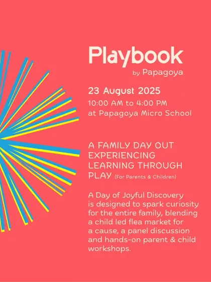 Announcing a family day out at The Playbook, designed to spark curiosity for the entire family with a blend of activities, discussions, and workshops.