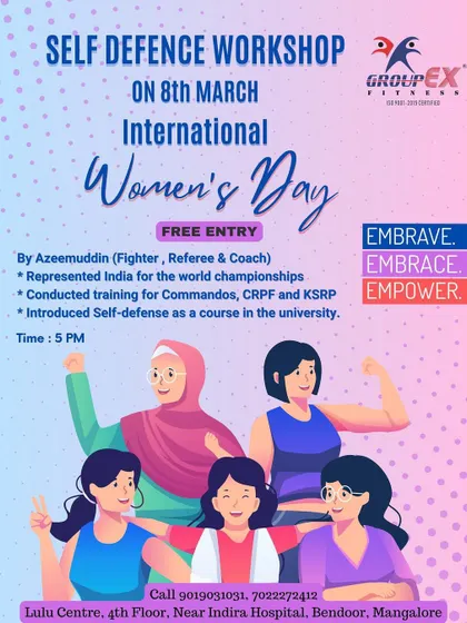 We were proud to host a free self-defense workshop for International Women's Day. Led by an experienced coach, this session was about empowering women with the confidence and skills to protect themselves.