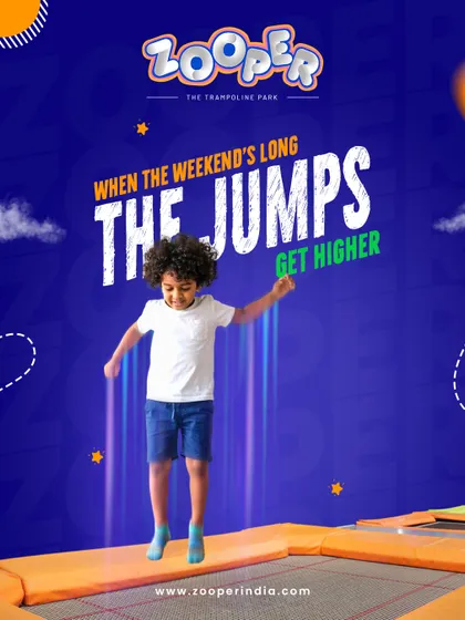 When the weekend is long, the jumps get higher. Make the most of your holiday weekend by bouncing into joy.